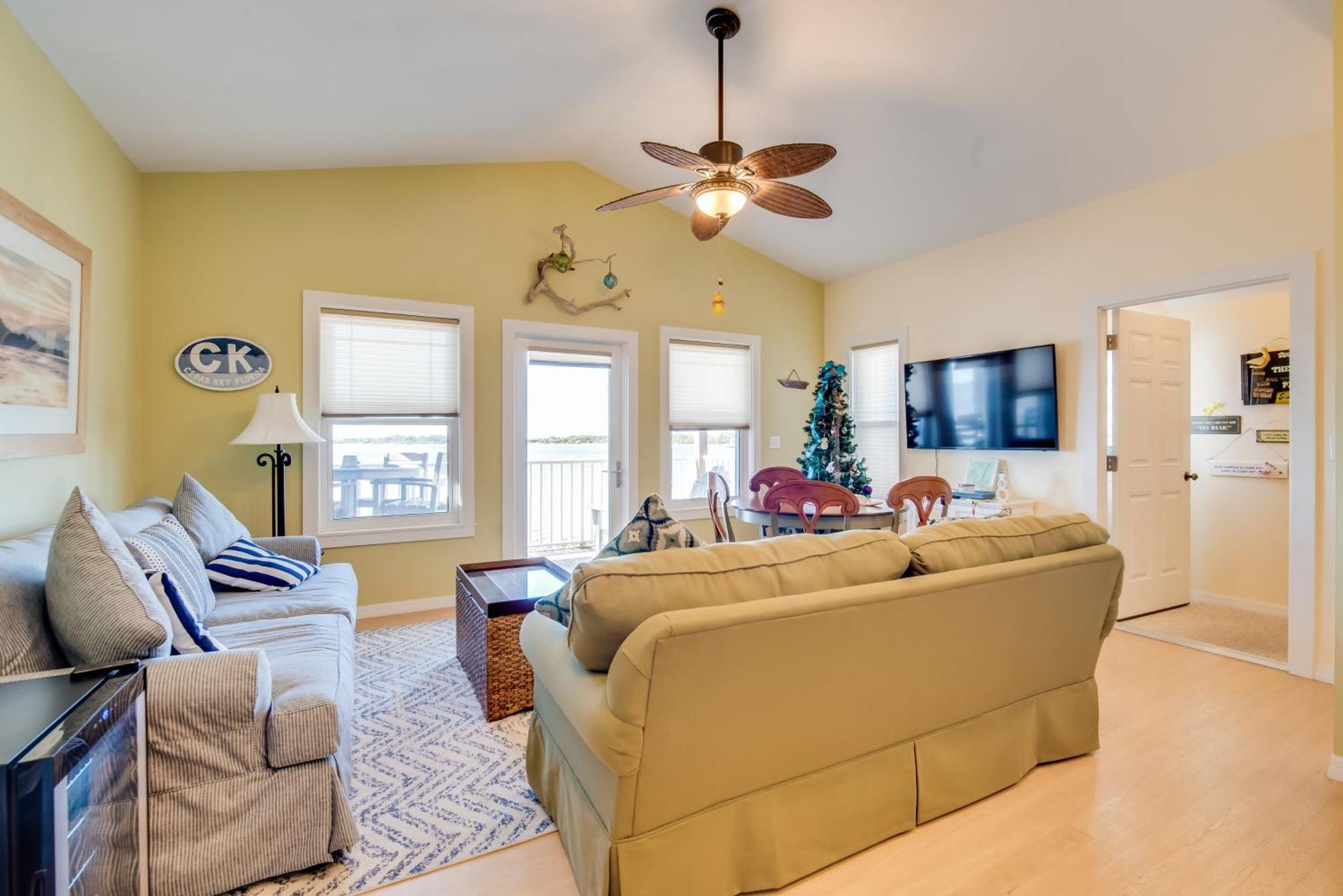Vila Oceanfront Oasis In Cedar Key With 2 Balconies! Exteriér fotografie
